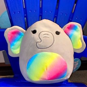 Cherish The Colorful Elephant SquishMallow 7”🐘